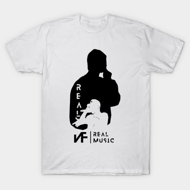 NF Real Music Fan Art T-Shirt by Lottz_Design 